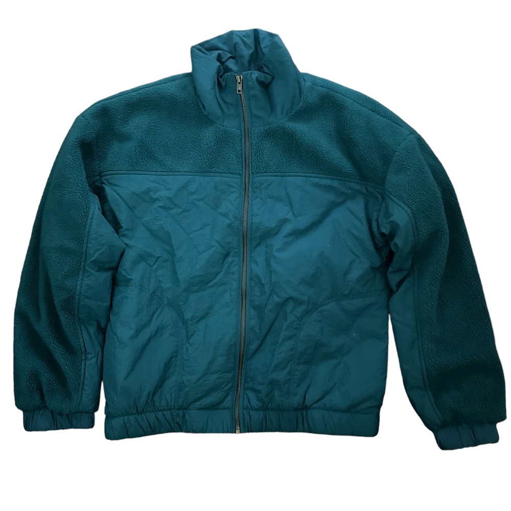 Wild fable teal puffer jacket